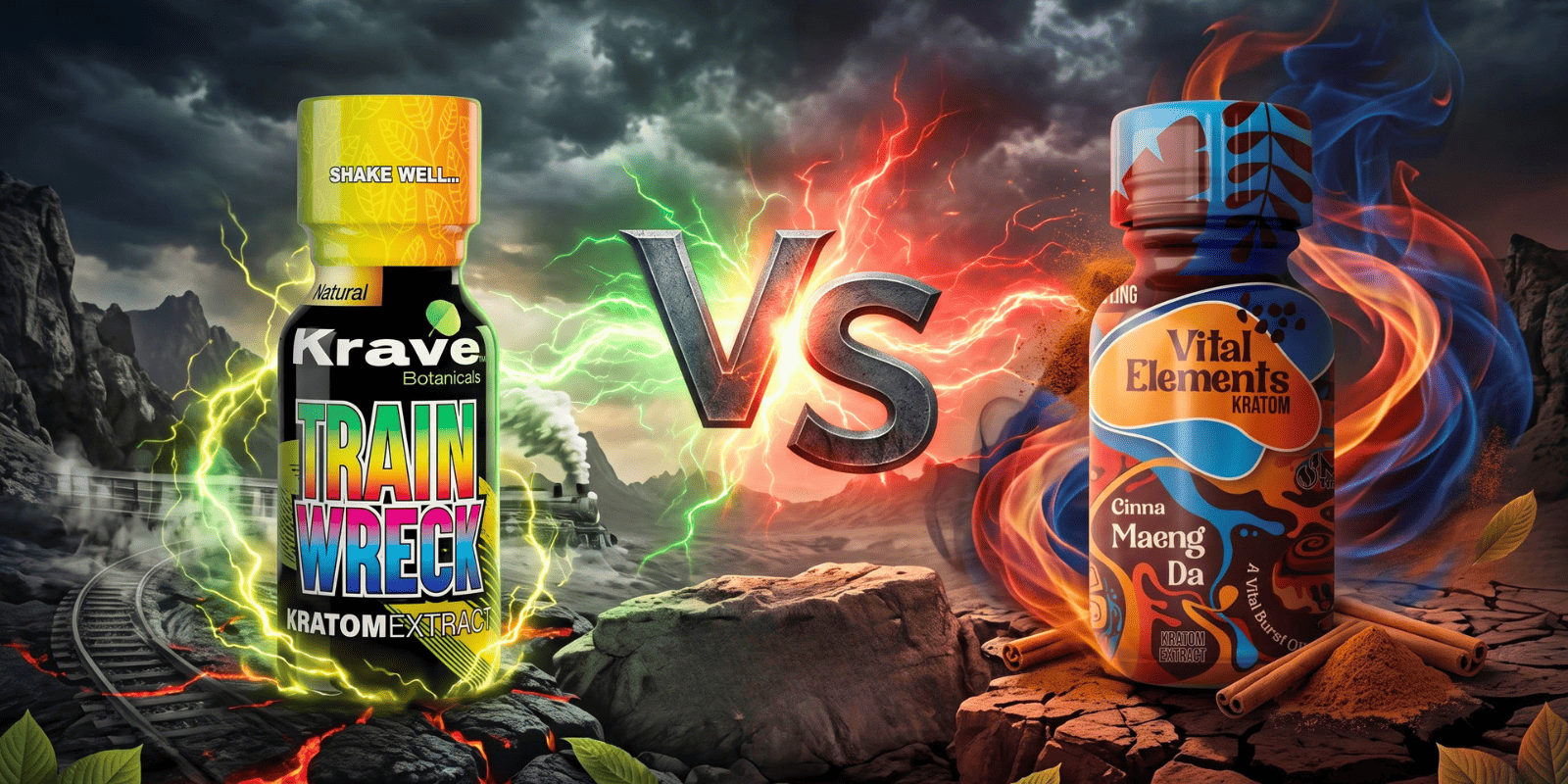 Trainwreck Kratom vs Maeng Da: Key Differences